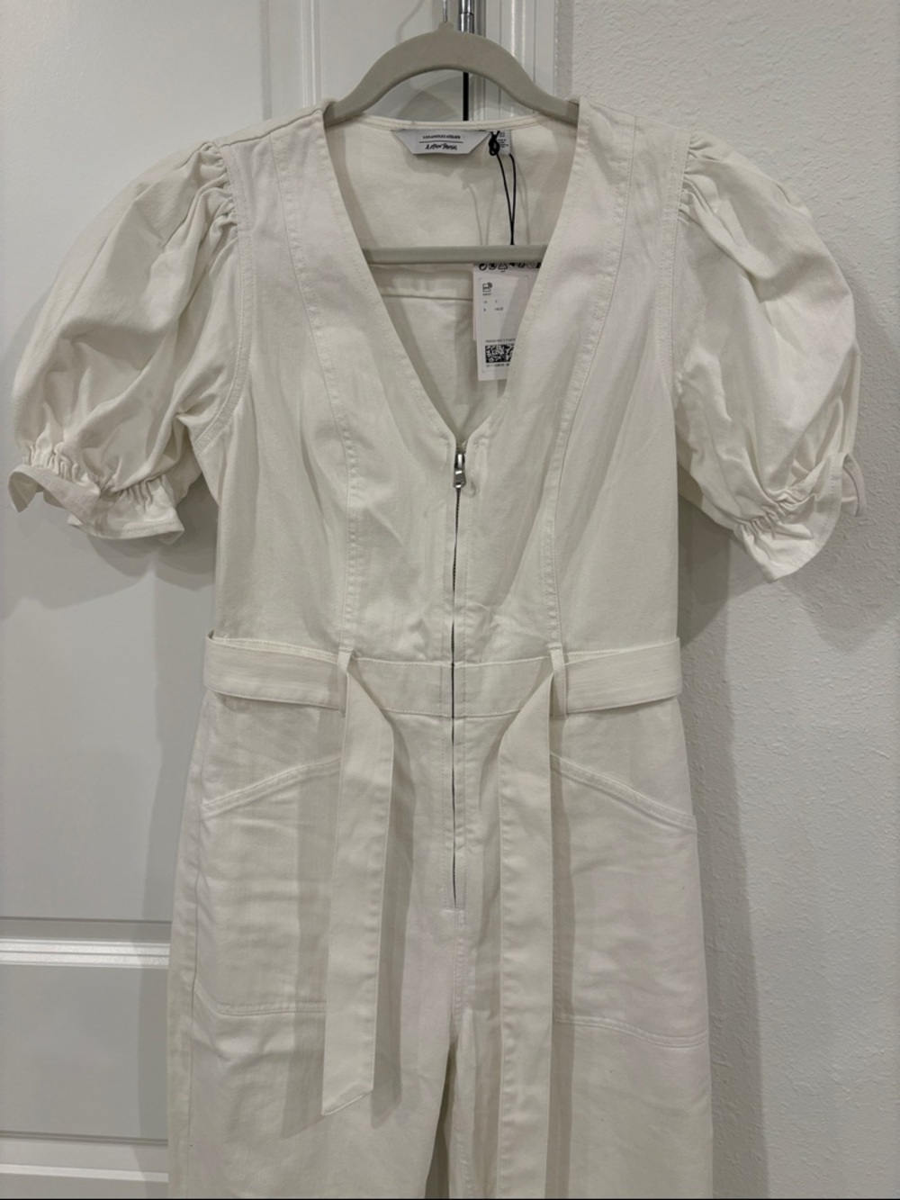 & Other Stories Puff-Sleeve Jumpsuit